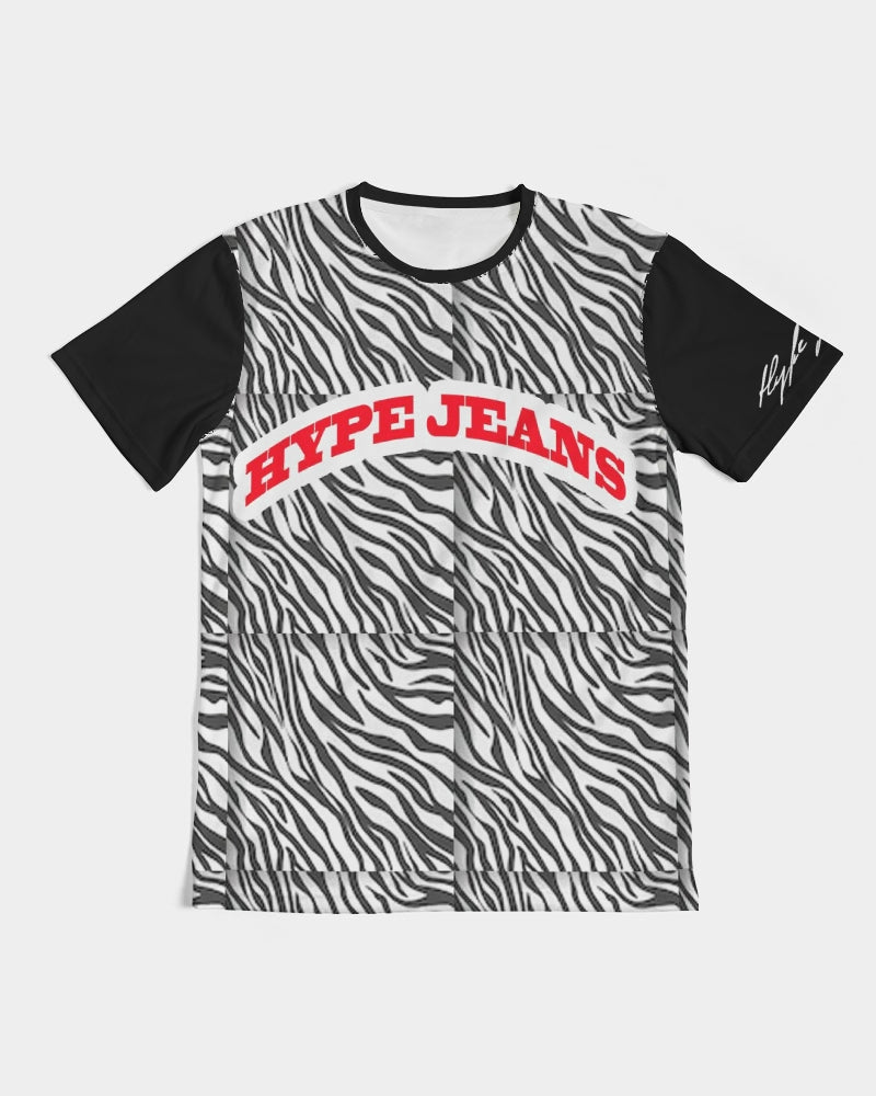 Hype Jeans Company Tiger print Tee ( Black / white )