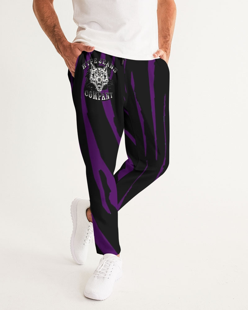 Hype Jeans Company Slashs Purple Men's Joggers