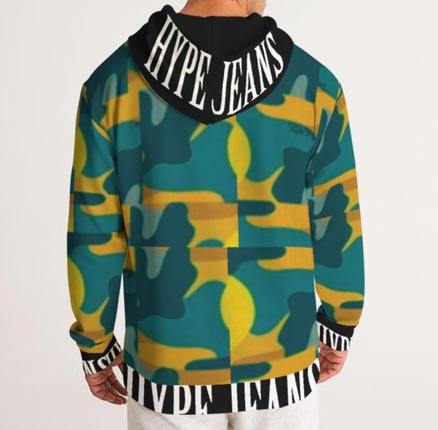 Hype Jeans Company - Forest fall fade camo Men's Hoodie