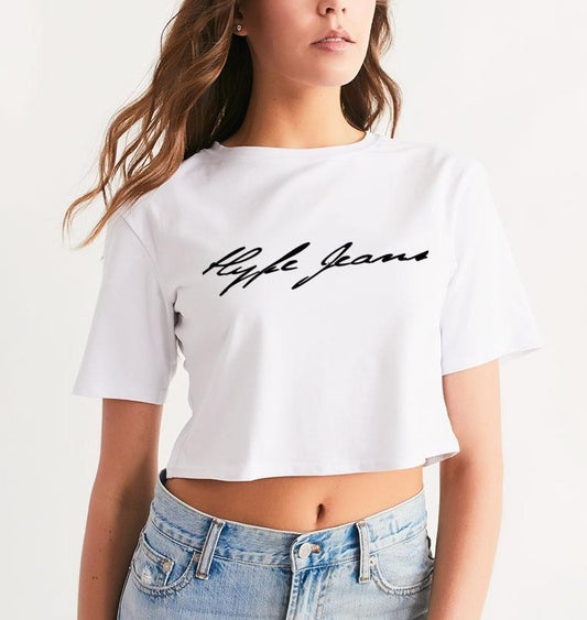 Hype Jeans signature Women's Cropped Tee - Hype Jeans Company - Hype Jeans