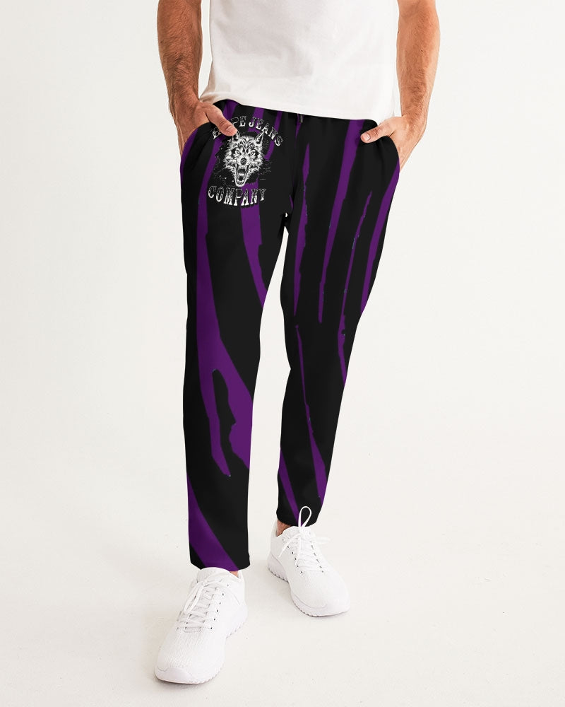 Hype Jeans Company Slashs Purple Men's Joggers