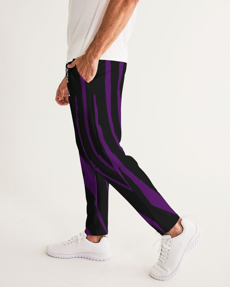 Hype Jeans Company Slashs Purple Men's Joggers