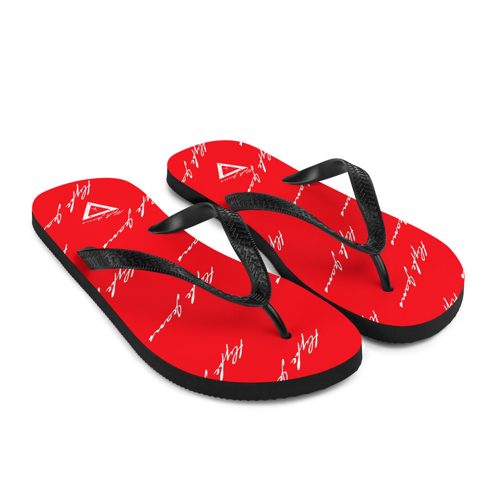 Hype Jeans Flip-Flops Red - Hype Jeans Company - Hype Jeans