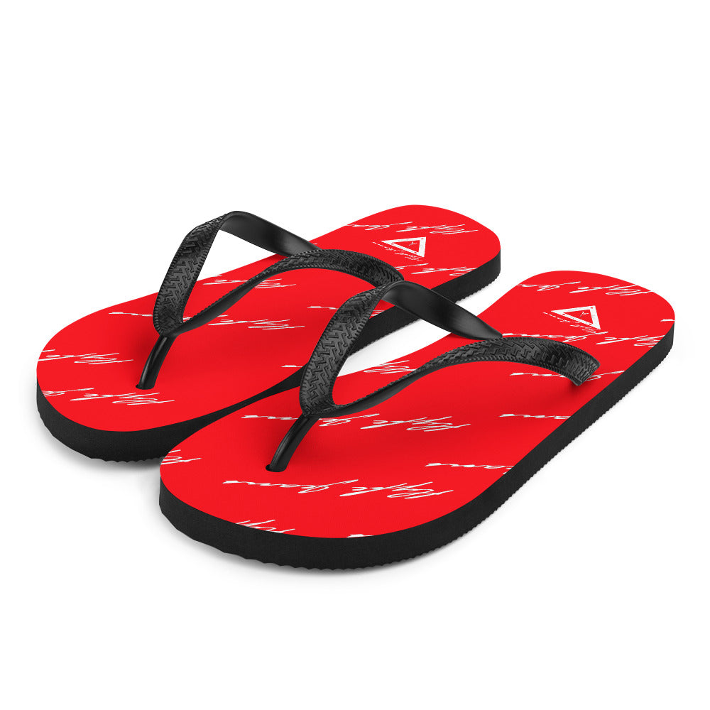 Hype Jeans Flip-Flops Red - Hype Jeans Company - Hype Jeans